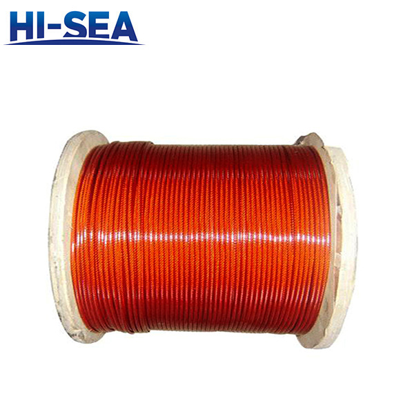 8×31WS Galvanized PVC coated Steel Wire Rope 